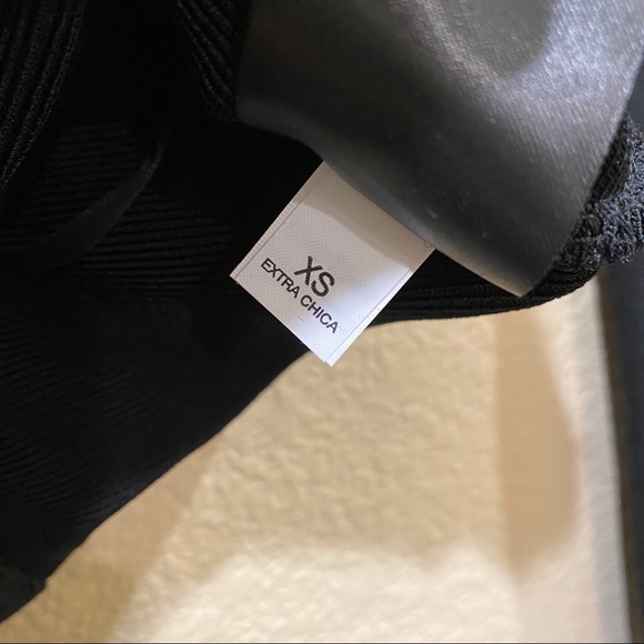 BEBE black bandage crop top - Picture 7 of 11